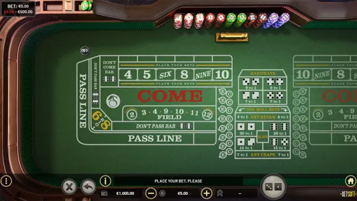 Live Craps