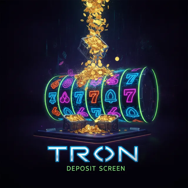 TRON deposit screen